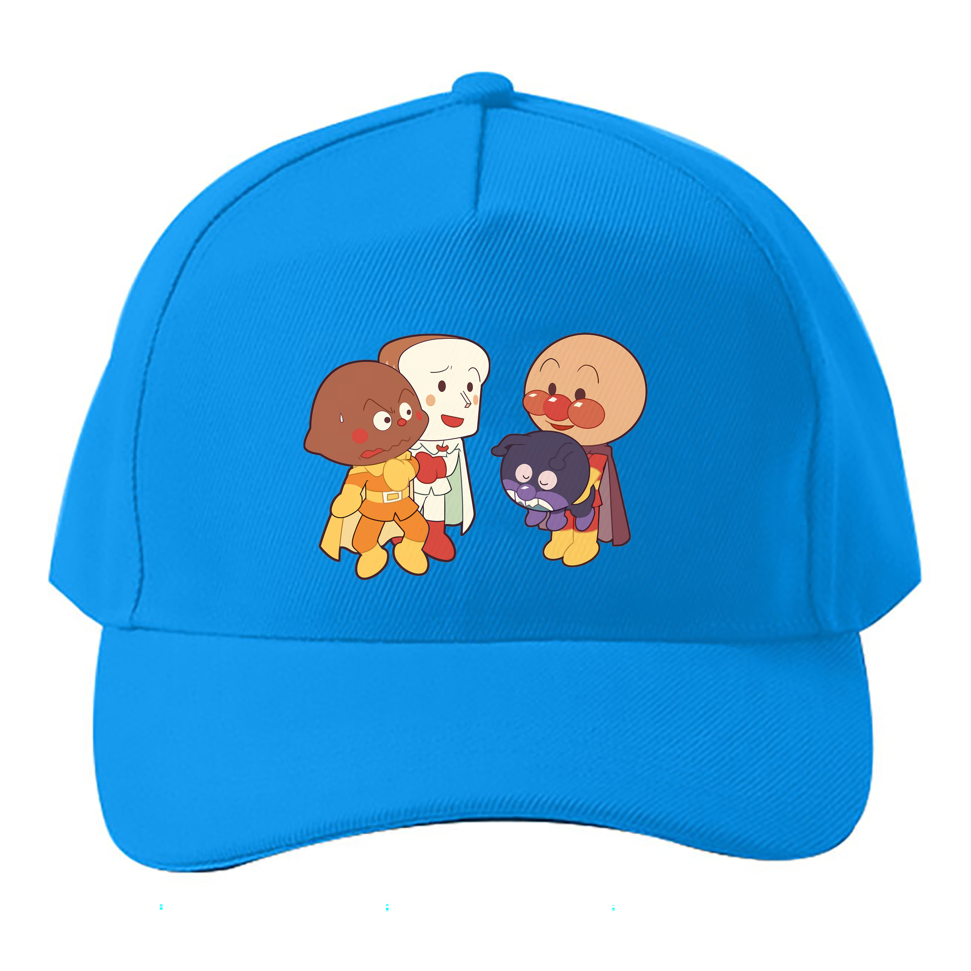 （画像用） アンパンマン Anpanman ベースボールキャップ 綿100％ 男女兼用 帽子 スポーツ